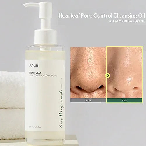 HEARTLEAF Pore Control Cleansing Oil 200ml - ANUA