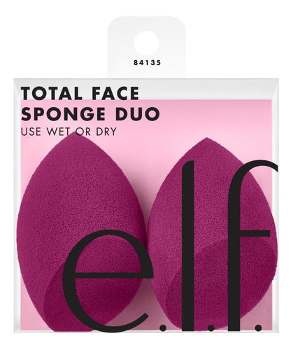 Total face sponge duo - E.l.f