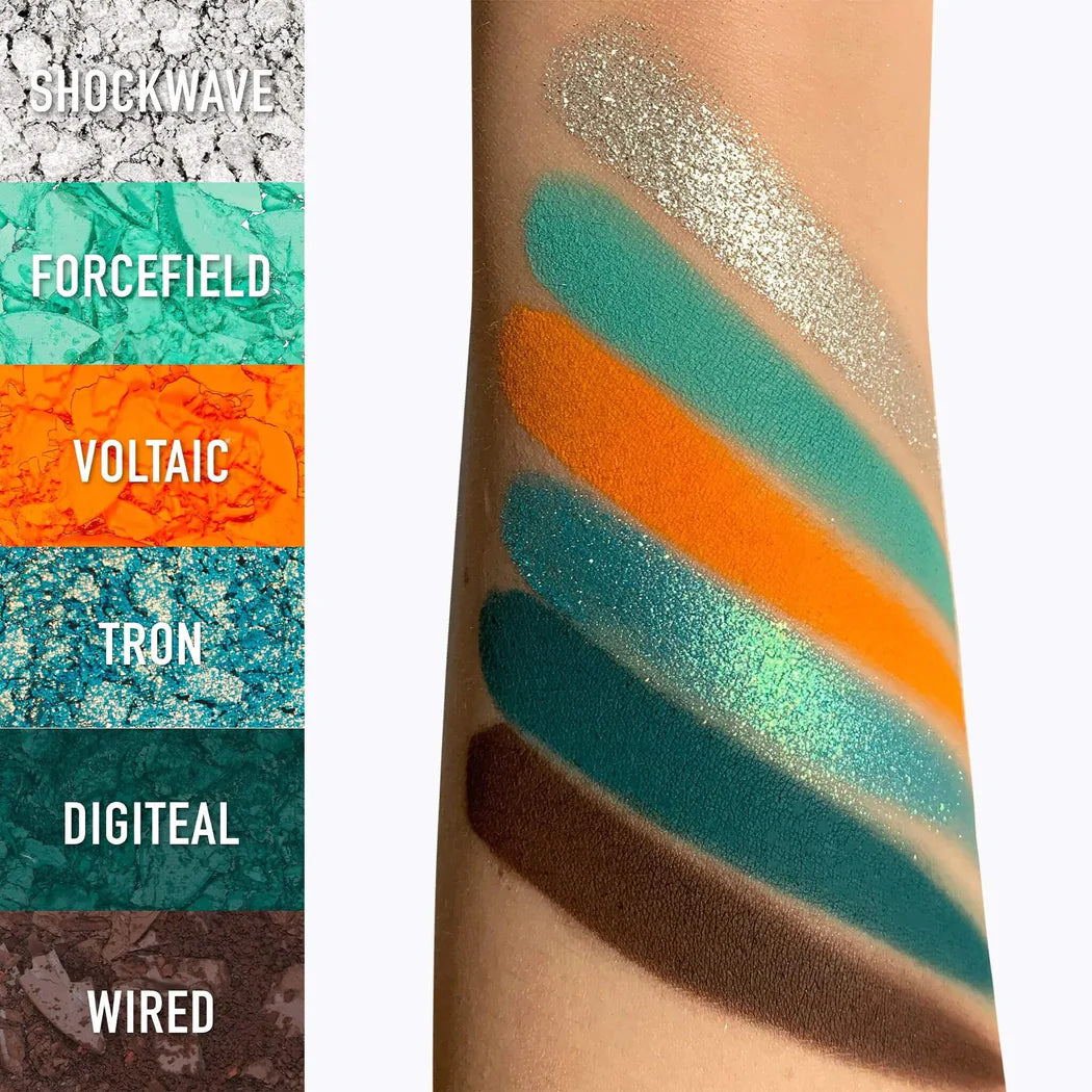 Futurism IV: Electro-Turquoise Eyeshadow palette - Kaleidos